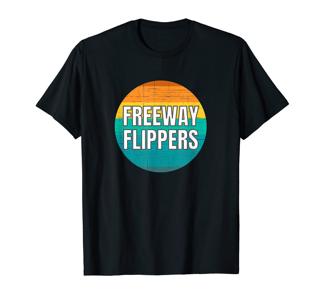 Freeway Flippers Sunset T-Shirt - Custom Art Print Unisex - T-Shirt, Sweatshirt, Hoodie