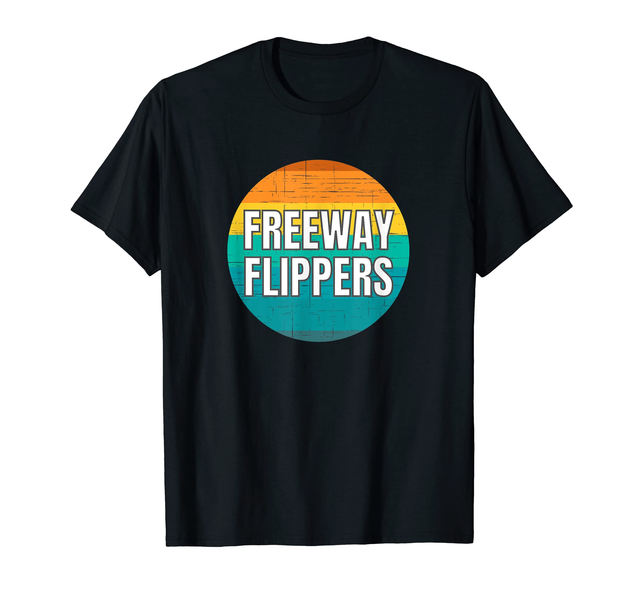 Freeway Flippers Sunset T-Shirt - Custom Art Print Unisex - T-Shirt, Sweatshirt, Hoodie