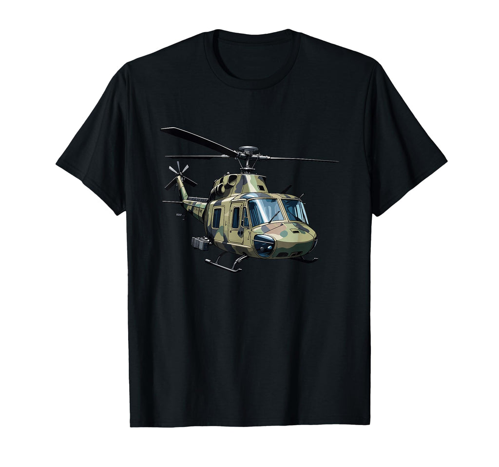 Uh 1 Huey Helicopter Sunset Vietnam T-Shirt - Novelty Apparel Unisex - T-Shirt, Sweatshirt, Hoodie