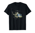 Uh 1 Huey Helicopter Sunset Vietnam T-Shirt - Novelty Apparel Unisex - T-Shirt, Sweatshirt, Hoodie