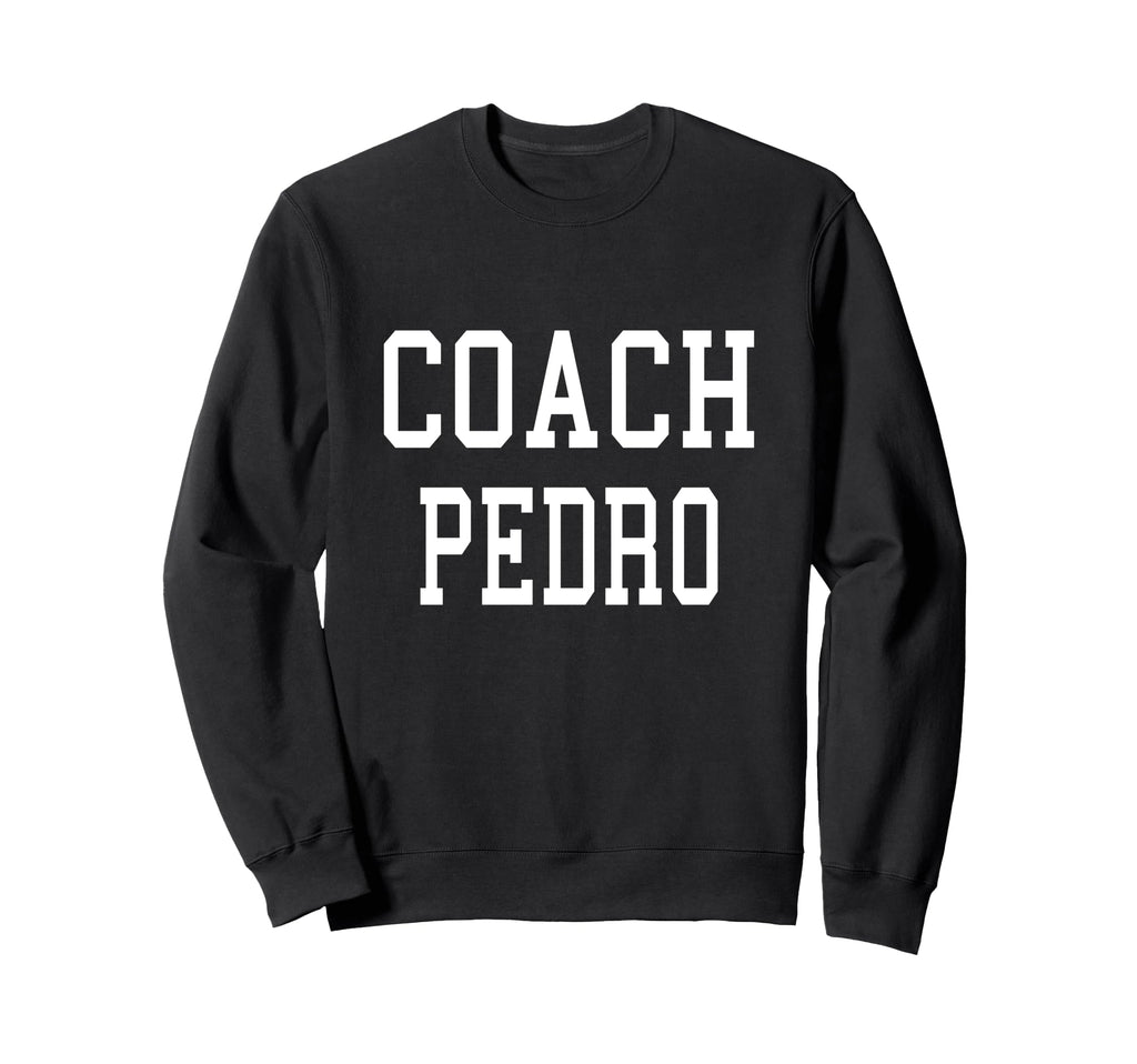 Coach Pedro Custom Football Sweatshirt - Aesthetic Graphic for Adults - T-Shirt, Sweatshirt, Hoodie