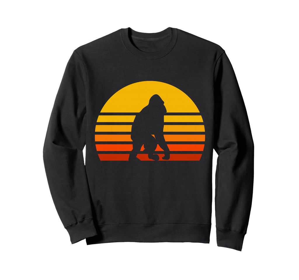Monkey Sunset Ape Sweatshirt - Unique Graphic for Adults - T-Shirt, Sweatshirt, Hoodie