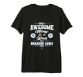 Brandon Lowe Awesome Moms Tri Blend T-Shirt - Custom Art Print Unisex - T-Shirt, Sweatshirt, Hoodie