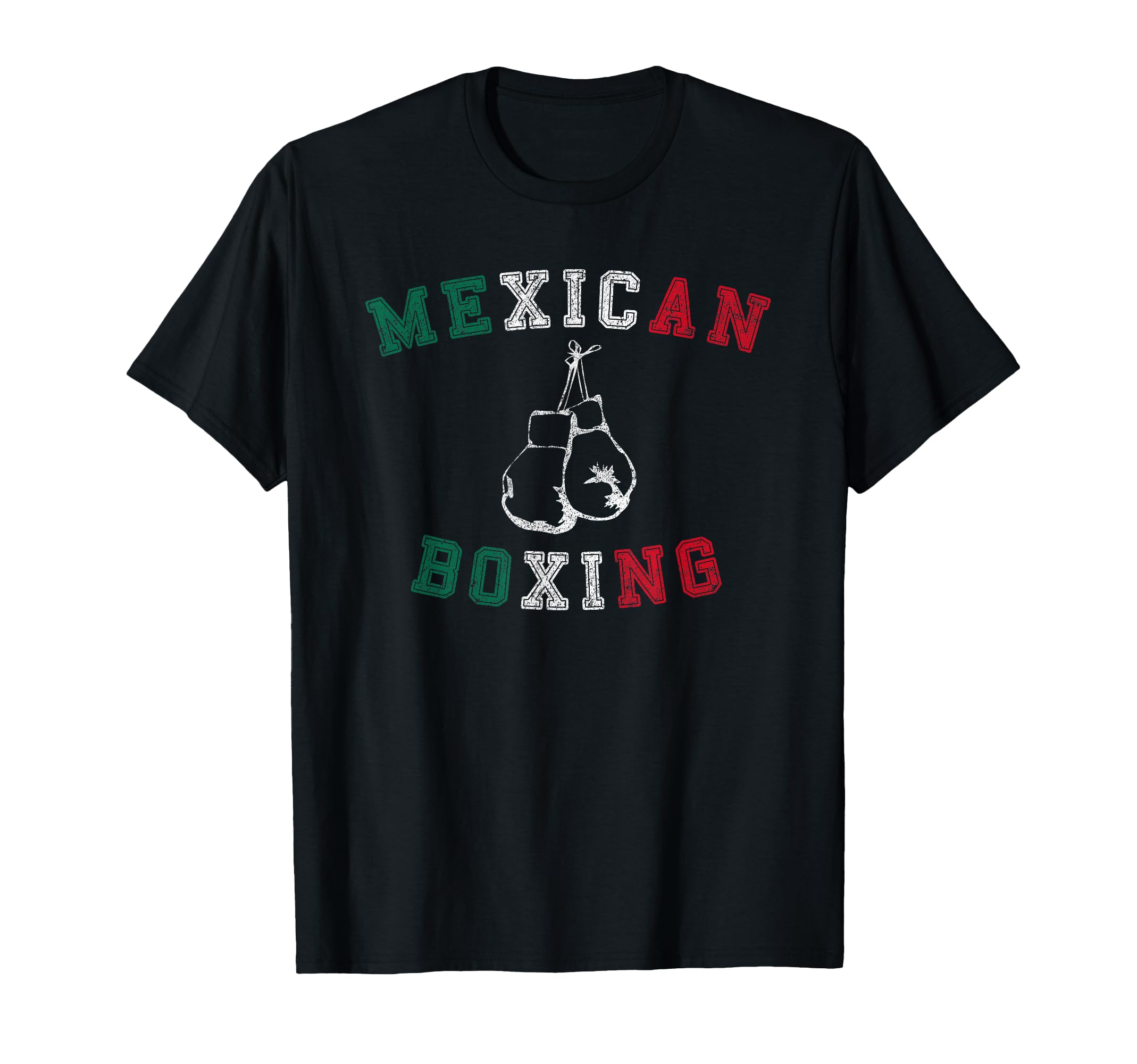 Mexican Boxing Distressed T-Shirt - Minimalist Print Unisex - T-Shirt, Sweatshirt, Hoodie