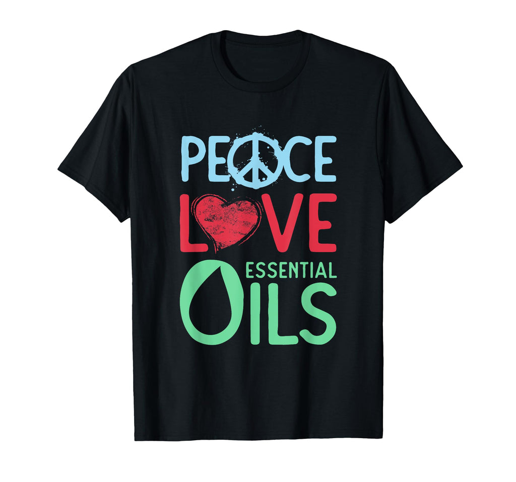 Oils Peace Love Oils T-Shirt - Unique Graphic for Adults - T-Shirt, Sweatshirt, Hoodie