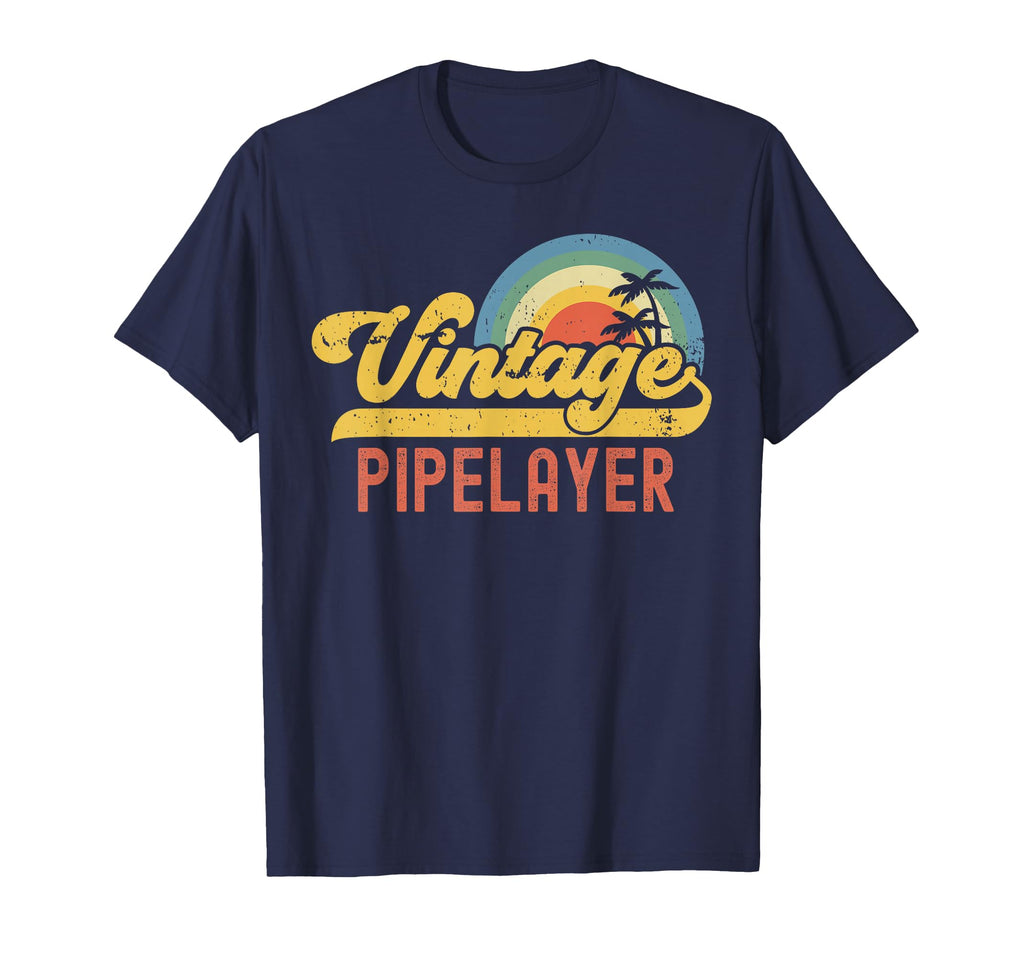 Pipelayer Sunset Profession Job Title T-Shirt - Minimalist Print Unisex - T-Shirt, Sweatshirt, Hoodie