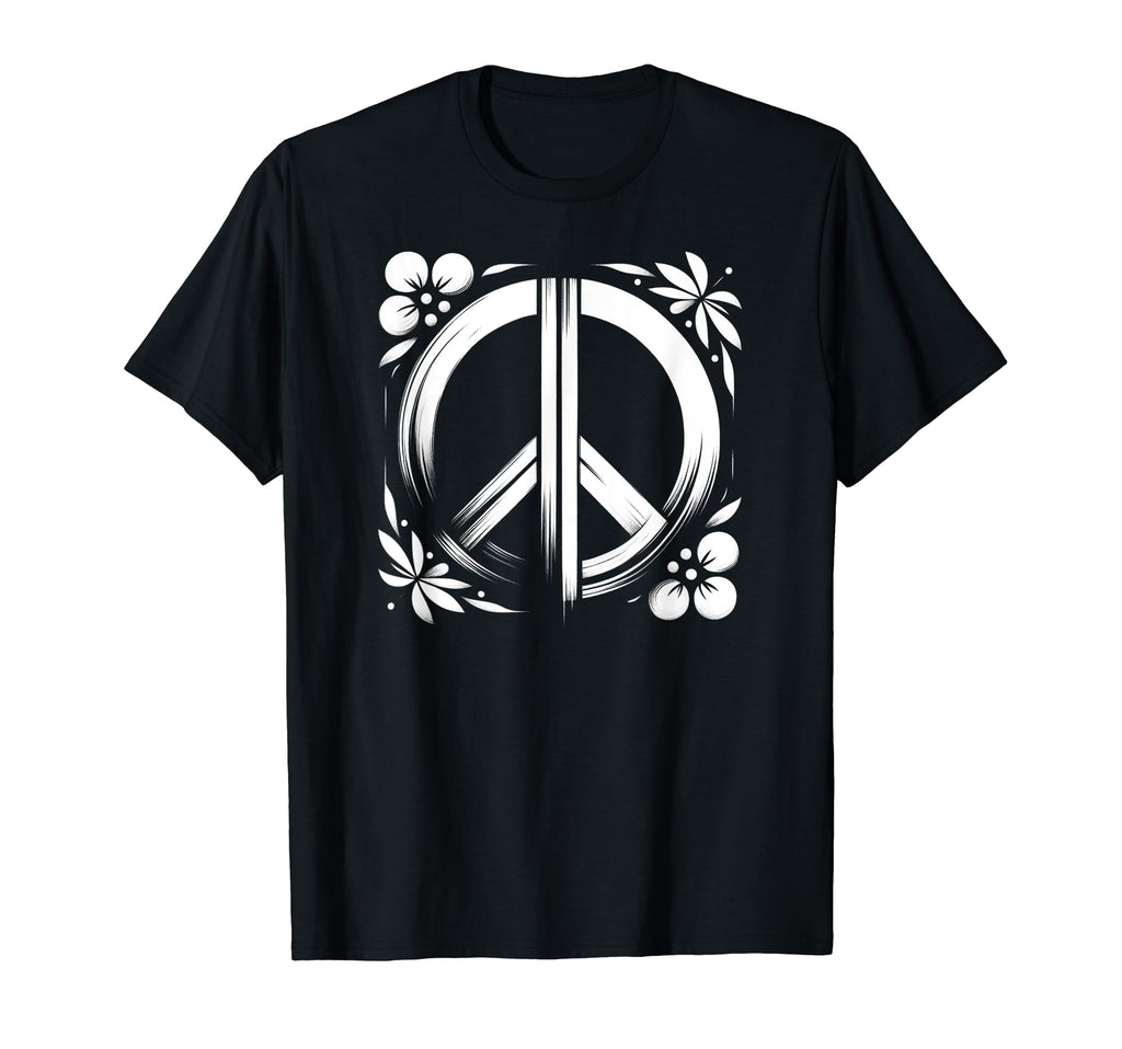 60S 70S Peace Love And Groovy Flower T-Shirt - Unique Graphic for Adults - T-Shirt, Sweatshirt, Hoodie