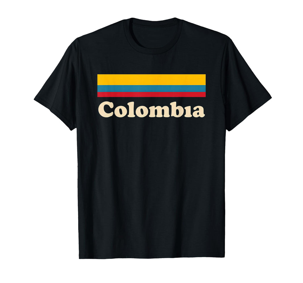 Colombia Flag Distressed T-Shirt - Unique Graphic for Adults - T-Shirt, Sweatshirt, Hoodie