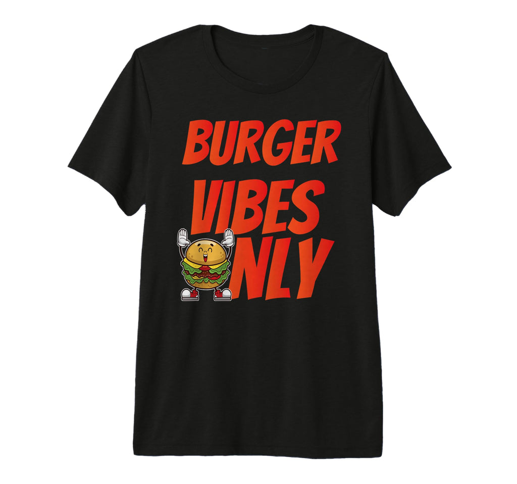 Americana Burger Lover Funny Fast T-Shirt - Minimalist Print Men Women - T-Shirt, Sweatshirt, Hoodie