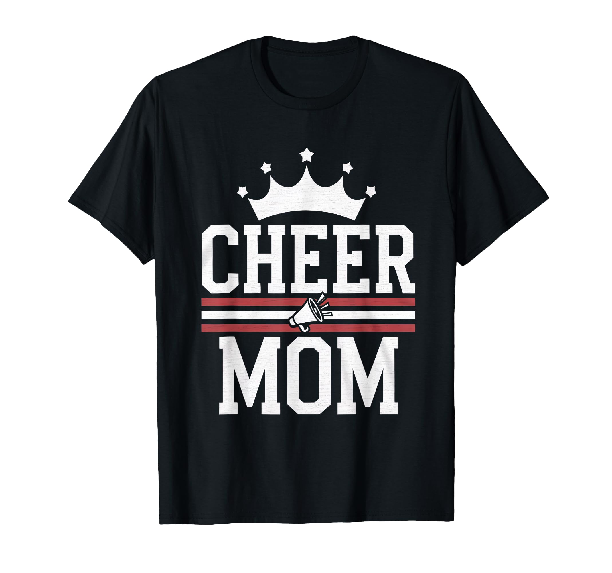 Cheer Mom Mother Bow Cheerleader T-Shirt - Casual Everyday Wear Unisex - T-Shirt, Sweatshirt, Hoodie