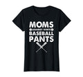 Womens Moms Against White Baseball Pants T-Shirt - Trendy Graphic Unisex - T-Shirt, Sweatshirt, Hoodie