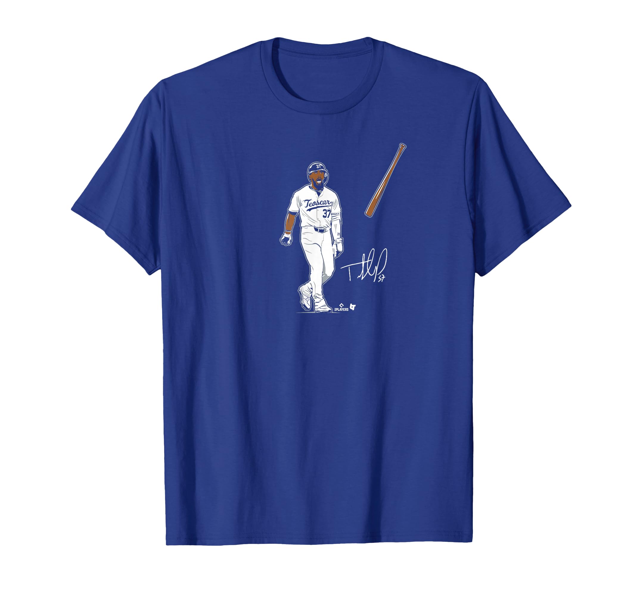 Teoscar Hernandez Bat Flip Los Angeles T-Shirt - Graphic Print Men Women - T-Shirt, Sweatshirt, Hoodie