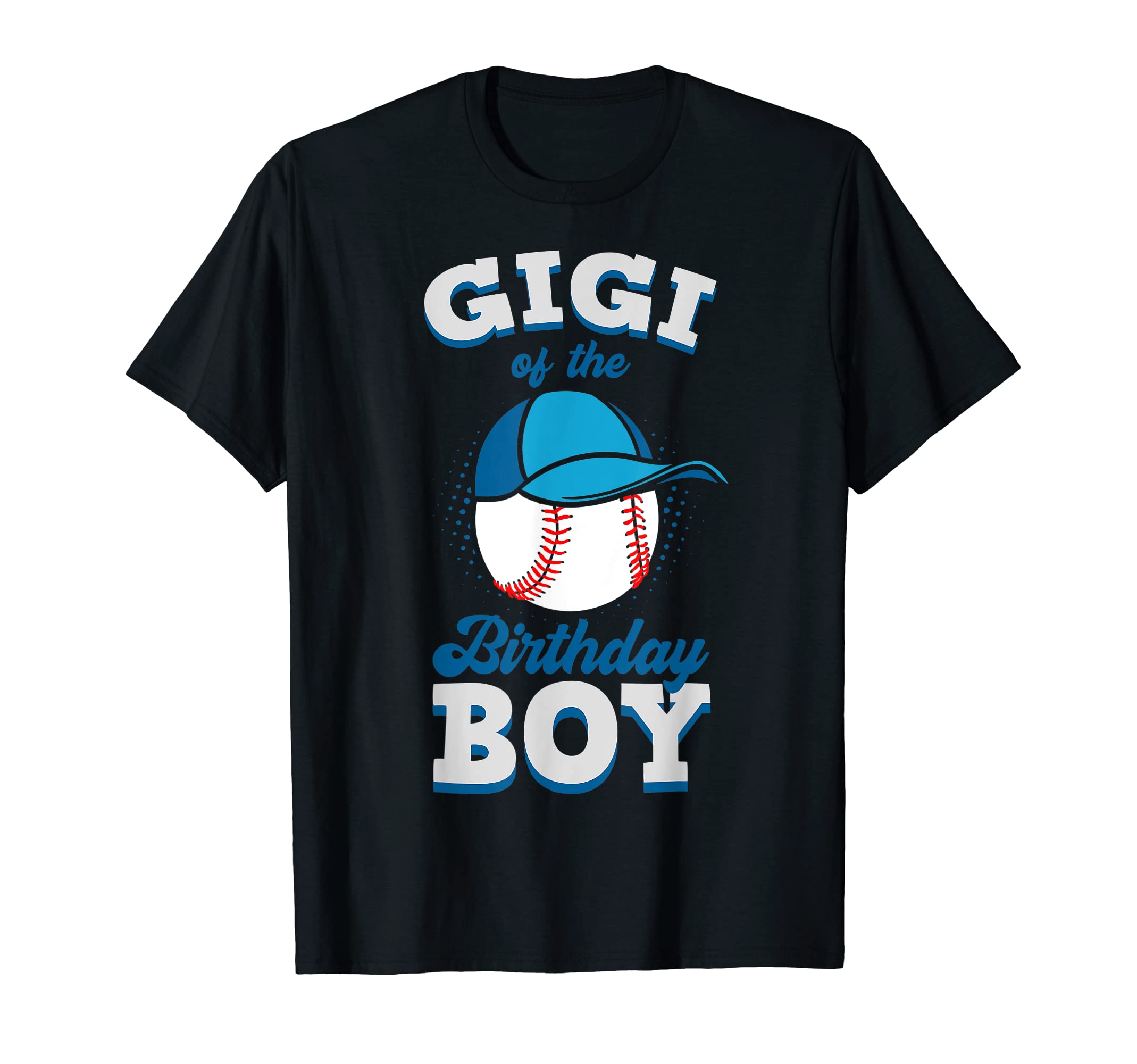 Gigi Birthday Baseball Theme Family Bday T-Shirt - Custom Art Print Unisex - T-Shirt, Sweatshirt, Hoodie