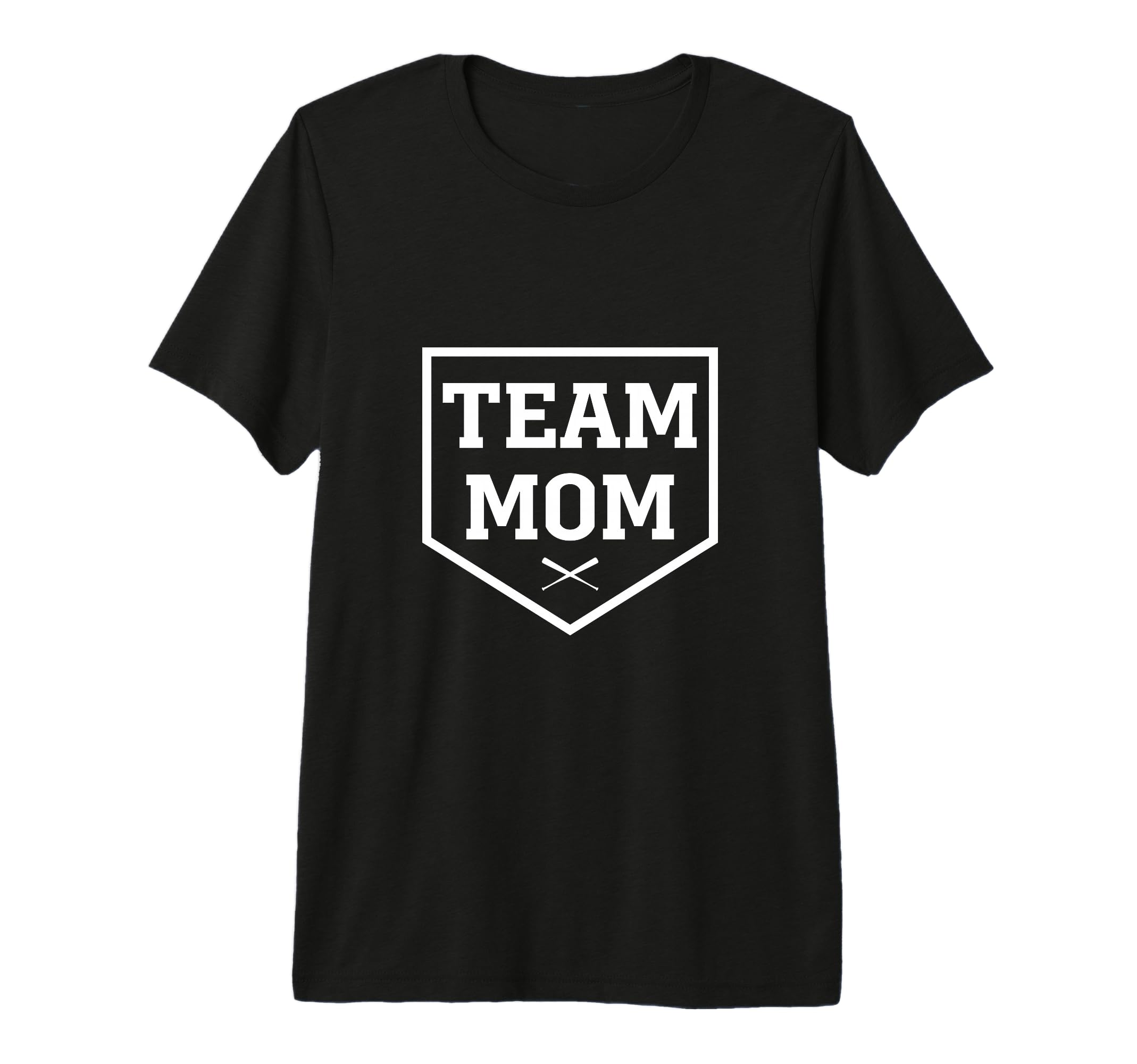 Baseball Team Mom Tri Blend T-Shirt - Aesthetic Graphic for Adults - T-Shirt, Sweatshirt, Hoodie