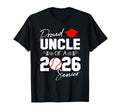 Proud Uncle 2026 Senior Baseball T-Shirt - Minimalist Print for Adults - T-Shirt, Sweatshirt, Hoodie