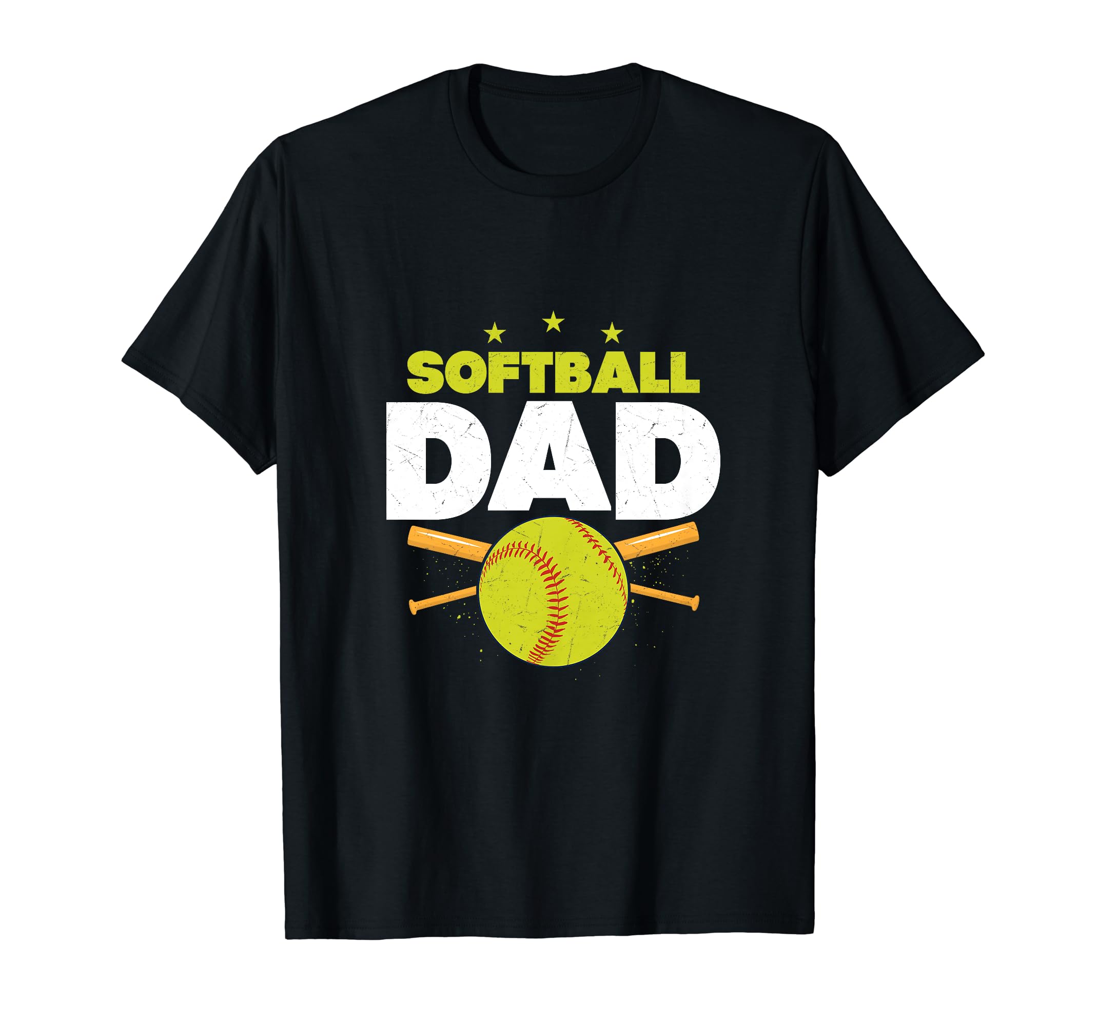 Softball Dad Just Like Baseball Dad Player T-Shirt - Trendy Graphic Unisex - T-Shirt, Sweatshirt, Hoodie