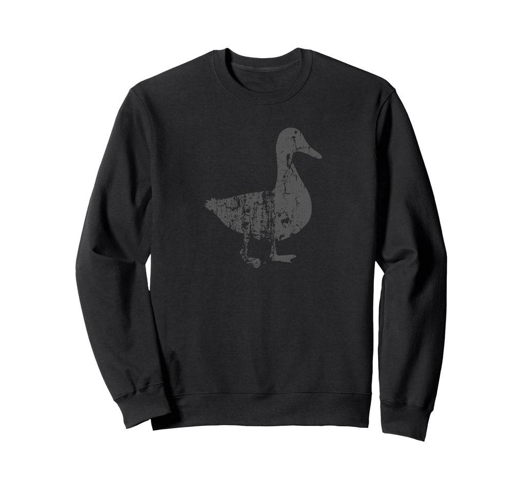 Duck Distressed Duck Sweatshirt - Streetwear Style Men Women - T-Shirt, Sweatshirt, Hoodie