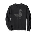 Duck Distressed Duck Sweatshirt - Streetwear Style Men Women - T-Shirt, Sweatshirt, Hoodie