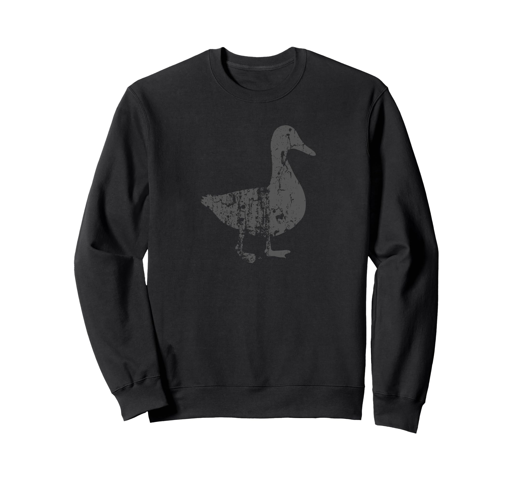 Duck Distressed Duck Sweatshirt - Streetwear Style Men Women - T-Shirt, Sweatshirt, Hoodie