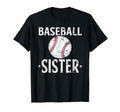 Baseball Sister Gifts Mothers Day Sports T-Shirt - Trendy Graphic Unisex - T-Shirt, Sweatshirt, Hoodie