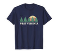 West Virginia Wv 70S T-Shirt - Aesthetic Graphic Unisex - T-Shirt, Sweatshirt, Hoodie