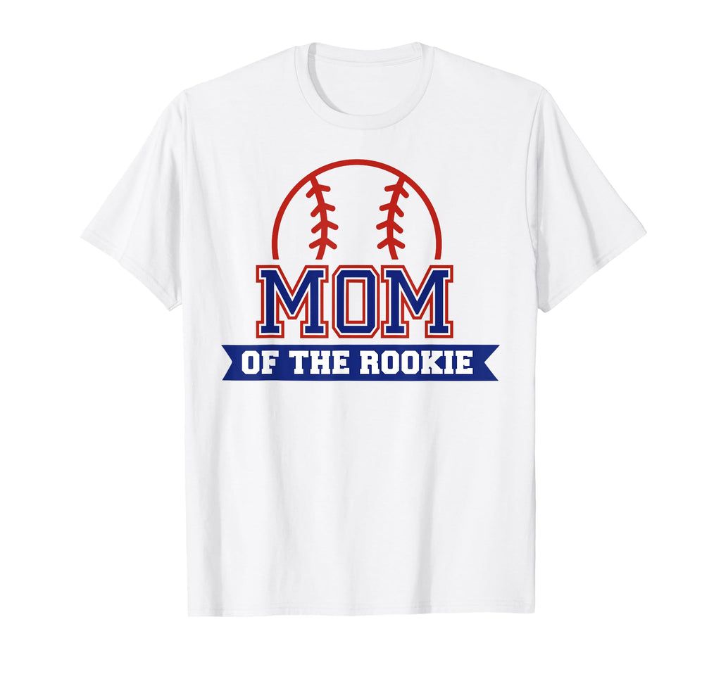 Mom Rookie 1St Birthday Baseball Theme T-Shirt - Fun Novelty Design Unisex - T-Shirt, Sweatshirt, Hoodie
