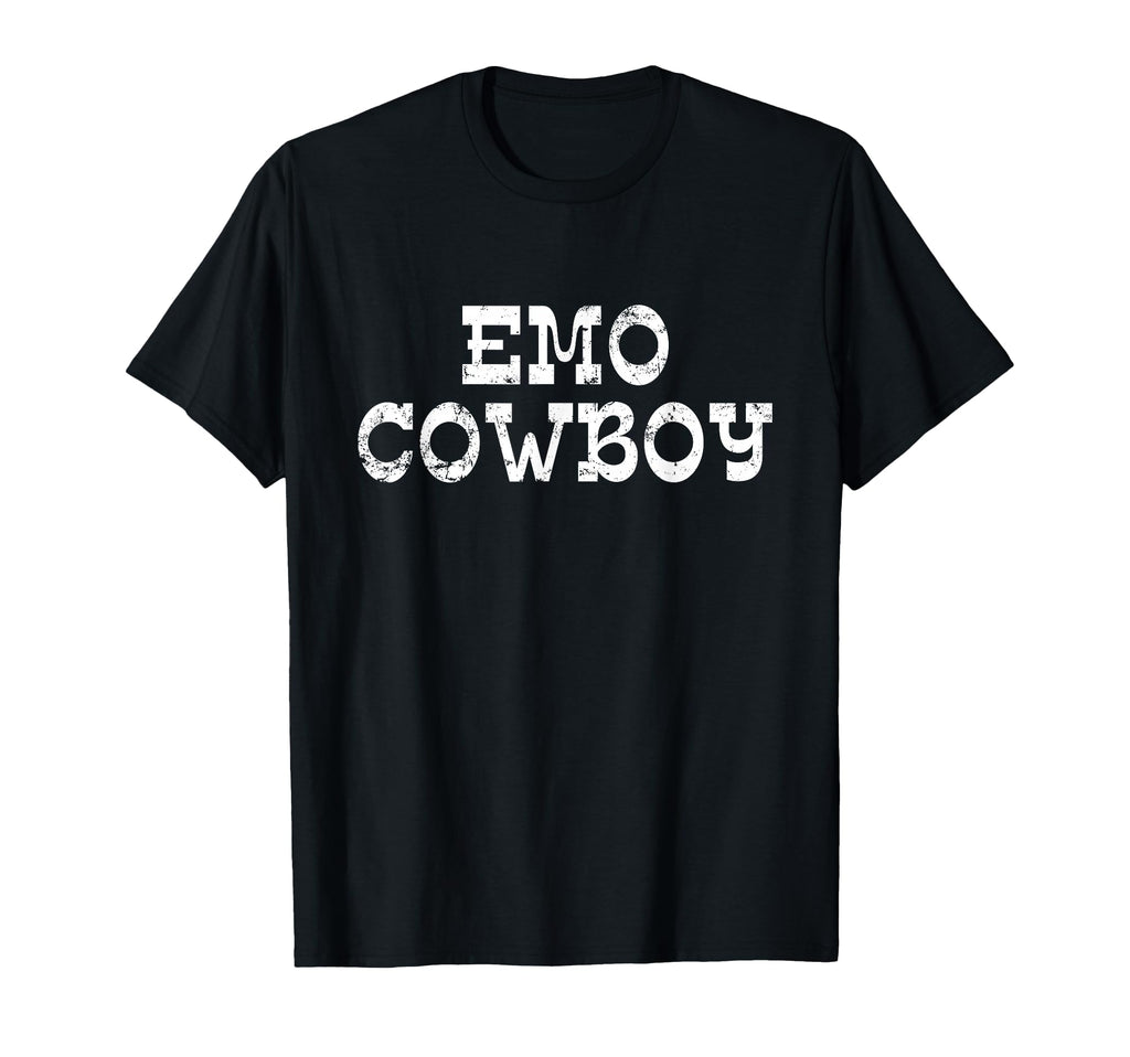 Emo Cowboy Music Indie Rock T-Shirt - Aesthetic Graphic for Adults - T-Shirt, Sweatshirt, Hoodie