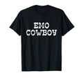 Emo Cowboy Music Indie Rock T-Shirt - Aesthetic Graphic for Adults - T-Shirt, Sweatshirt, Hoodie