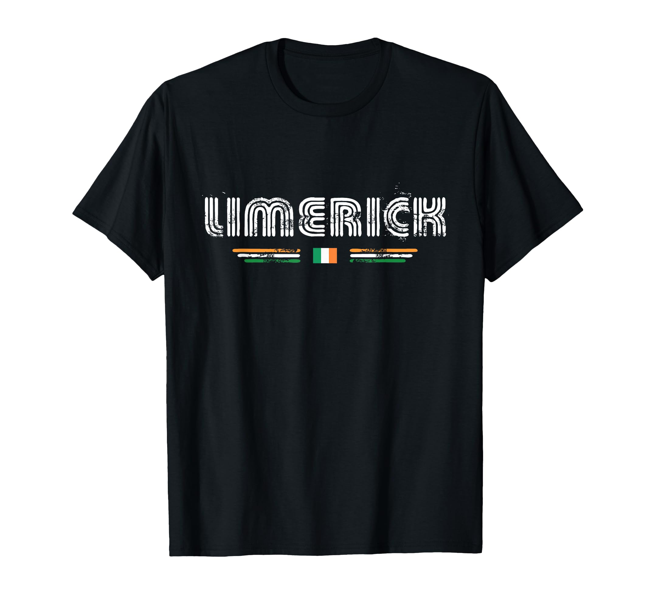 Limerick Ireland 70S 80S Type T-Shirt - Graphic Print Unisex - T-Shirt, Sweatshirt, Hoodie