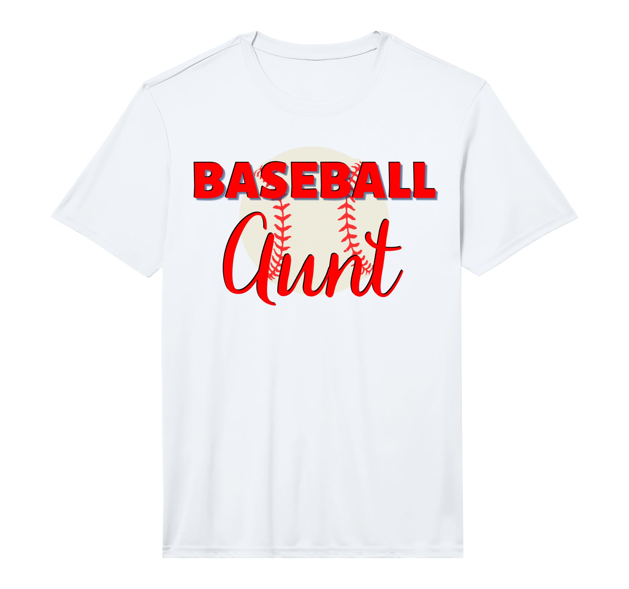 Baseball Aunt Family Matching T-Shirt - Casual Everyday Wear Men Women - T-Shirt, Sweatshirt, Hoodie