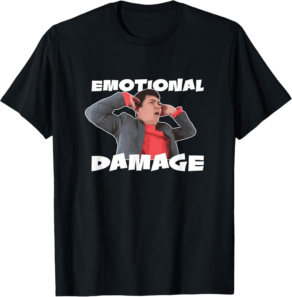 Emotional Damage Meme Cute Funny Quote Gift - Adult & Kids T-Shirts, Sweatshirts & Hoodies apparel design preview 1
