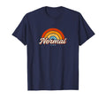 Normal Illinois Il Rainbow 70S T-Shirt - Unique Graphic Men Women - T-Shirt, Sweatshirt, Hoodie