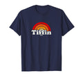 Tiffin Ohio Oh 70S Rainbow T-Shirt - Trendy Graphic Men Women - T-Shirt, Sweatshirt, Hoodie
