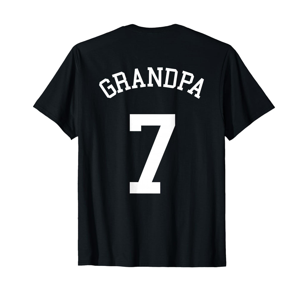 Grandpa Team Uniform 7 Handball Papa T-Shirt - Trendy Graphic for Adults - T-Shirt, Sweatshirt, Hoodie