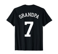 Grandpa Team Uniform 7 Handball Papa T-Shirt - Trendy Graphic for Adults - T-Shirt, Sweatshirt, Hoodie