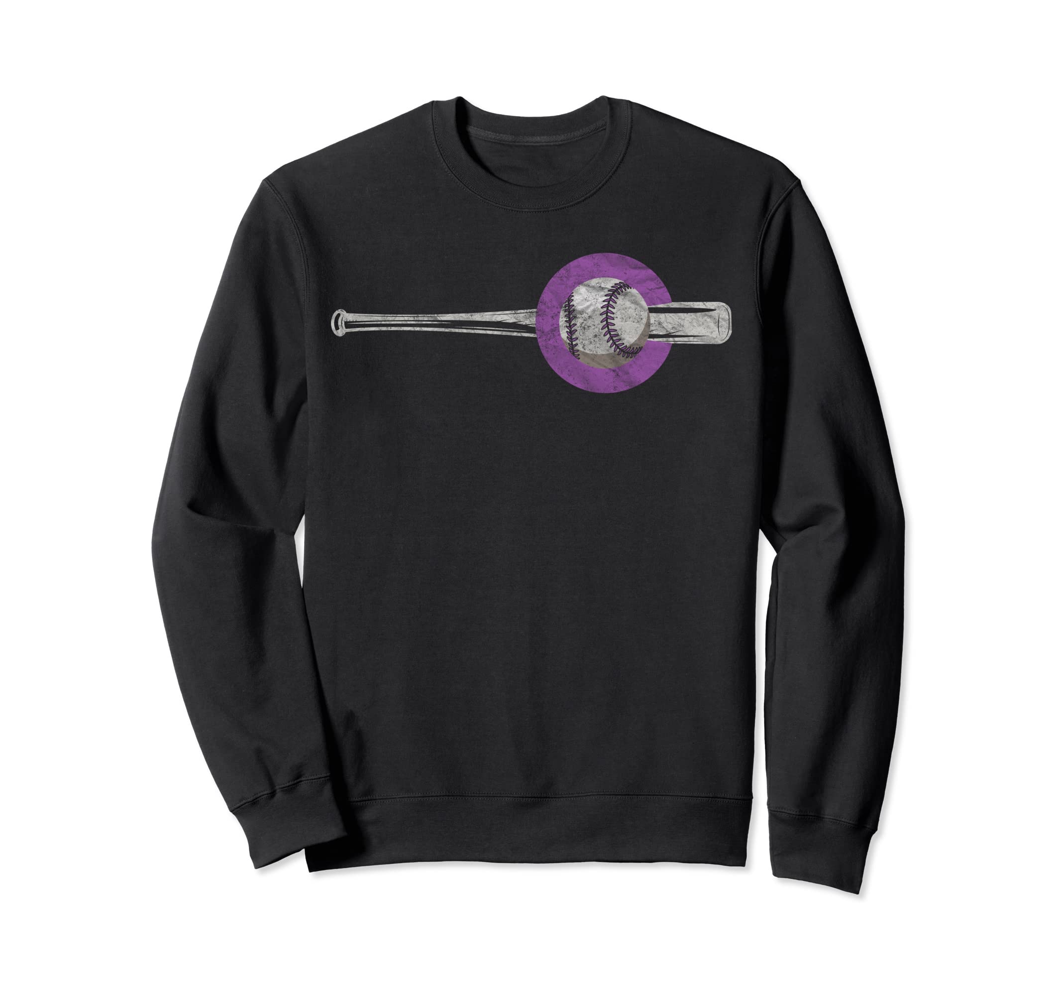 Colorado Baseball Fan Distressed Sweatshirt - Trendy Graphic Men Women - T-Shirt, Sweatshirt, Hoodie