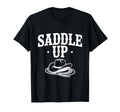 Saddle Up Cowboy Western T-Shirt - Trendy Graphic Men Women - T-Shirt, Sweatshirt, Hoodie