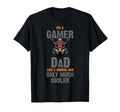 Dad Gamer Shirts Fathers Day T-Shirt - Fun Novelty Design for Adults - T-Shirt, Sweatshirt, Hoodie