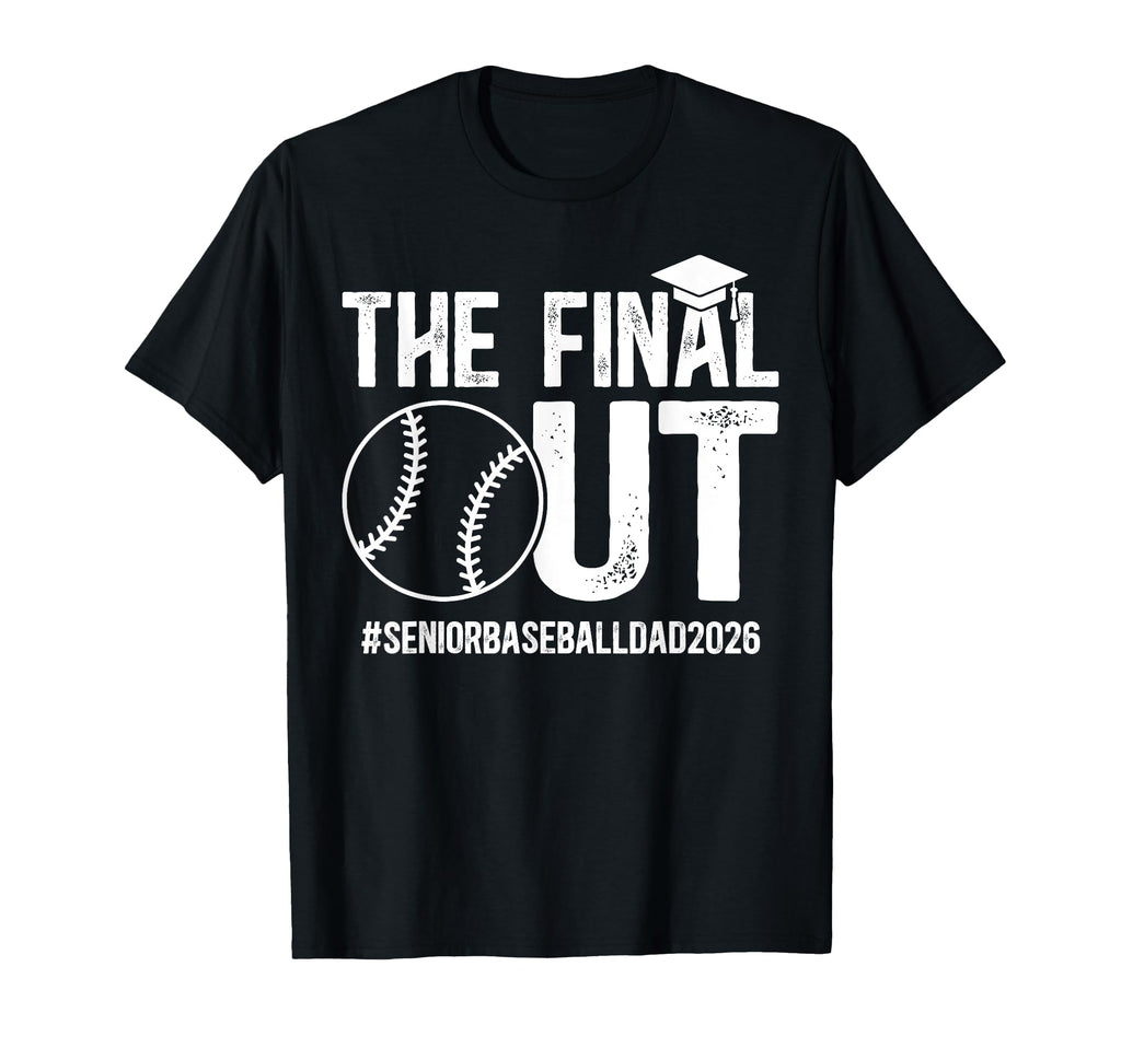Funny Baseball Senior Dad 2026 Baseball T-Shirt - Trendy Graphic Men Women - T-Shirt, Sweatshirt, Hoodie