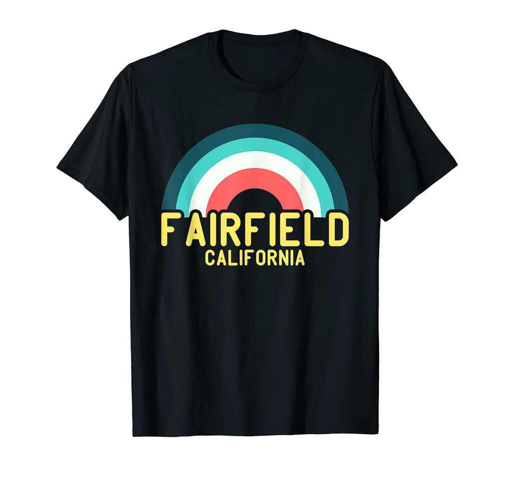 Fairfield California Rainbow T-Shirt - Casual Everyday Wear Unisex - T-Shirt, Sweatshirt, Hoodie