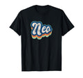 Neo First Name 70S 80S Personalized T-Shirt - Minimalist Print for Adults - T-Shirt, Sweatshirt, Hoodie