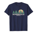 Sevierville Tn Throwback 70S T-Shirt - Trendy Graphic for Adults - T-Shirt, Sweatshirt, Hoodie