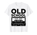 Old School Hip Hop Cassette Tape Rap T-Shirt - Custom Art Print Men Women - T-Shirt, Sweatshirt, Hoodie