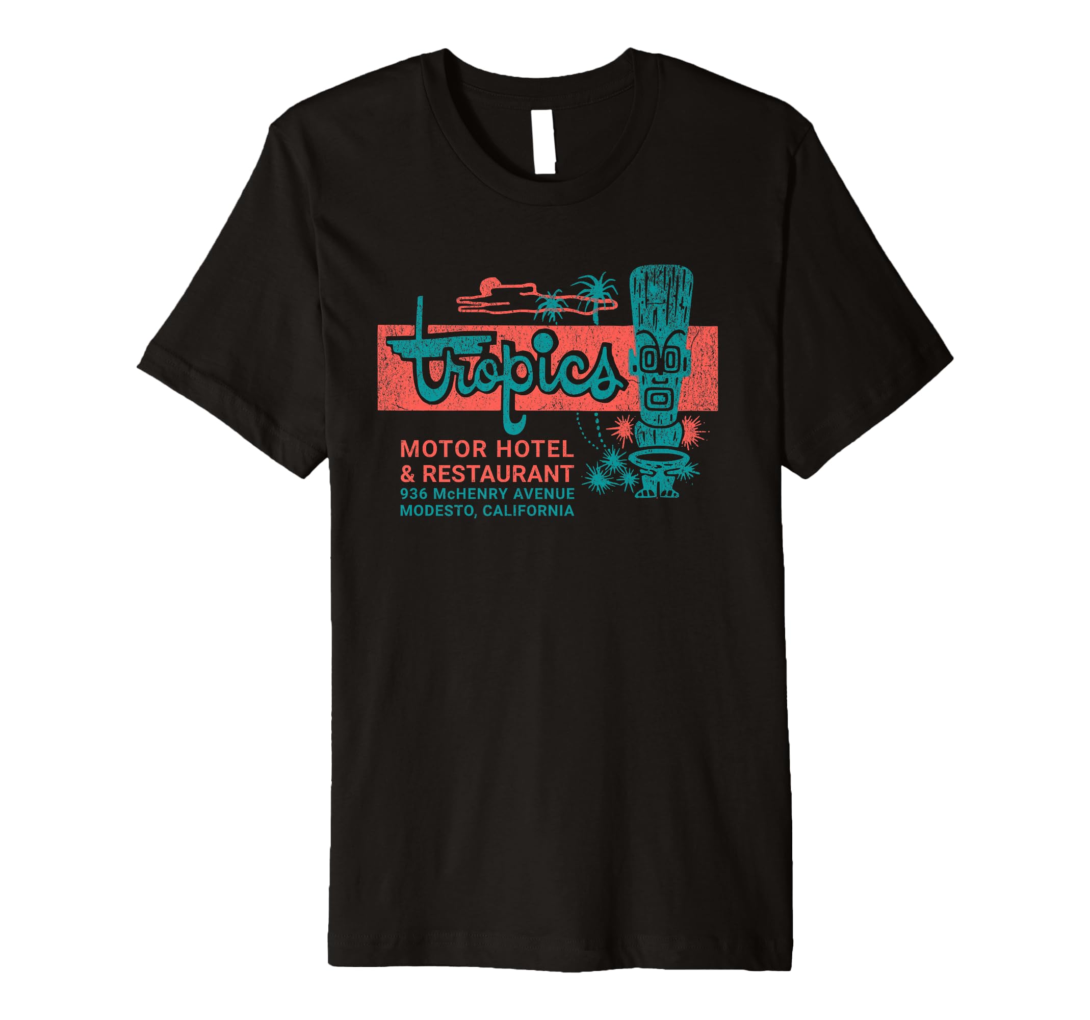 Hotel Matchbook Tropics Motor Hotel T-Shirt - Casual Everyday Wear Unisex - T-Shirt, Sweatshirt, Hoodie
