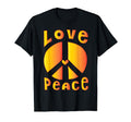 Peace Sign Love 60S 70S Tie Dye Hippie T-Shirt - Novelty Apparel Unisex - T-Shirt, Sweatshirt, Hoodie
