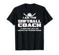 Softball Coach Funny Gift Assume T-Shirt - Casual Everyday Wear Men Women - T-Shirt, Sweatshirt, Hoodie
