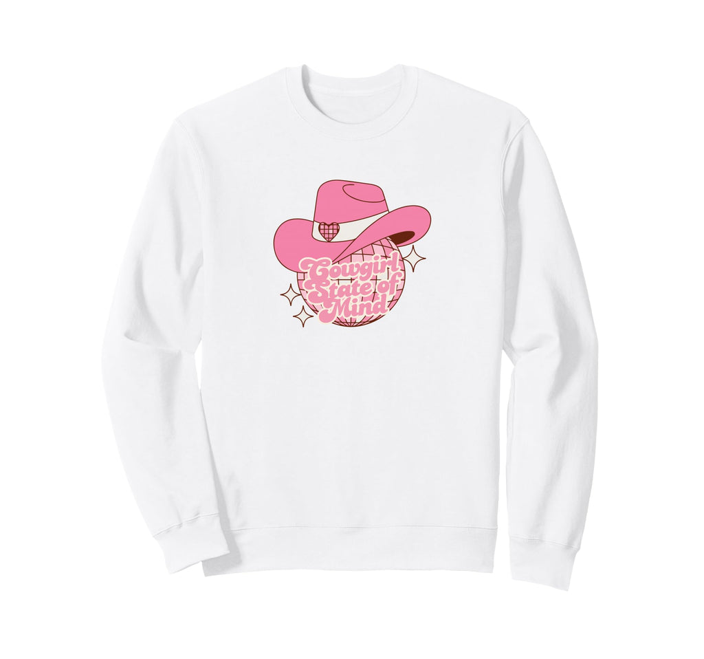 Western Boho Chic Flowers Rodeos Fun Sweatshirt - Unique Graphic Unisex - T-Shirt, Sweatshirt, Hoodie