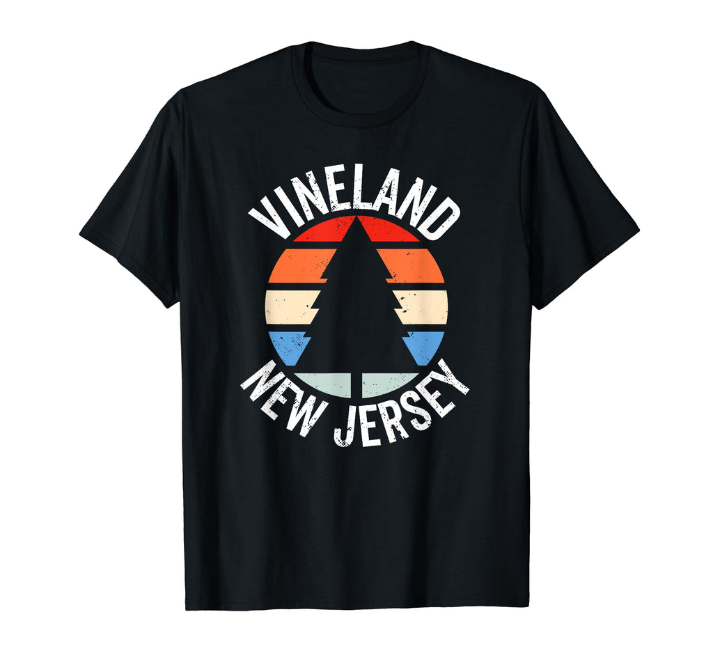 Vineland New Jersey Nj 80S 70S T-Shirt - Graphic Print Unisex - T-Shirt, Sweatshirt, Hoodie