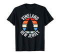 Vineland New Jersey Nj 80S 70S T-Shirt - Graphic Print Unisex - T-Shirt, Sweatshirt, Hoodie
