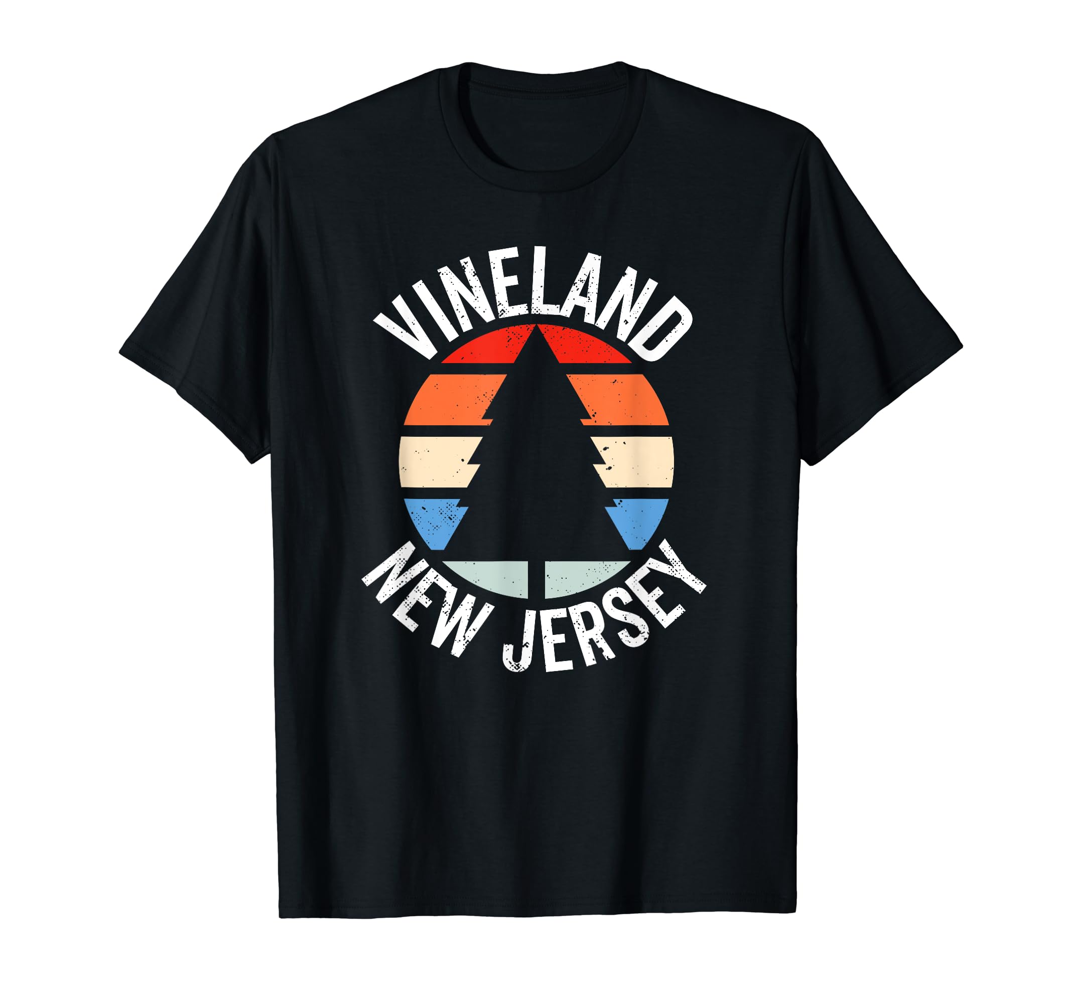 Vineland New Jersey Nj 80S 70S T-Shirt - Graphic Print Unisex - T-Shirt, Sweatshirt, Hoodie